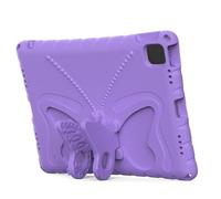 Cuifati Shockproof Rotating Handle Protective Case for Pro 13" Air 13" Perfect for Streaming Learning Light Portable Use (Light Purple)