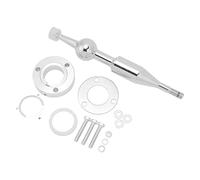 Cuifati Short Gear Shift Lever, High Strength Metal Fast Response Racing Wurf Fast Gear Lever for Miata MX-5 RX-7