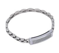 Cuifati Smart Bracelet for Women, Water Proof Activity & Fitness Tracker Band, Multi Motion Modes Call Reminder Step Counter Smart Wristband for Sports (Silver)