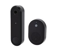 Cuifati Smart Doorbell Camera with 120° Wide Angle Lens, 2 Way Audio, AI Motion Detection, Night, App Control, for Home Security, Compatible with Android 4.3 OS 9.0