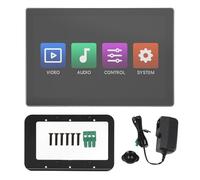 Cuifati Smart Home Control Panel, 10 Inch 1280 X 800 Multi Touchscreen Monitor with 4 Core ARM Cortex A55 1.8GHz Processor, for Smart Homes, Conference Rooms, Etc (GB Plug)