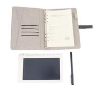 Cuifati Smart Pen Notebook Set, Digital Writing Board with Smart Pen Real Time Synchronization OCR Recognition for Learning Note Taking Drawing, with 4 Replacement Refills for Phones (Black)