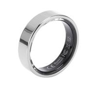 Cuifati Smart Ring Health Tracker, Sleep Tracking Heart Rate Monitor Pedometer, Gesture Controlled (Silver)