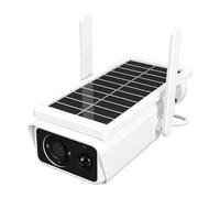 Cuifati Solar Security Camera, 3MP 2.5K Resolution AI Human Detection PTZ Auto Tracking, WiFi Outdoor with Solar Panel & 9200mAh Battery for 24/7 Monitoring