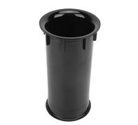 Cuifati Speaker Bass Port Tube 88mm Diameter 160mm Length ABS Subwoofer Vent with Protective Mesh for Stage PA DJ Bookshelf Standing Home Speakers