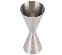 Cuifati Stainless Steel Jigger 30ml 45ml Double Jigger with Scale Bar, Etched Measurement Markings, Ergonomic Cone Shape, Electroplated Finish for Accurate Pouring Home Bar Accessories