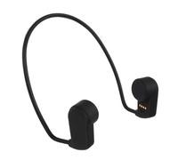 Cuifati Swimming Headphone Bluetooth 5.0 Bone Conduction IPX8 MP3 Player 16GB Memory 6-8 Hour Playback Wireless Sport Earphone Lightweight Wrap Around Frame for Gym Running (Black Red)