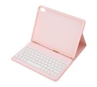 Cuifati Tablet Case with Keyboard for A16 11th Generation, 11 Inch 10th Generation 10.9 Inch, 7 Color Backlit Detachable Bluetooth Keyboard, Magnetic Design with Adjustable Stand (Pink)