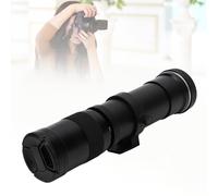 Cuifati Telephoto Lens for RF Mount Camera with Aperture Range F8.3 to F16 and Focal Length Range 420mm to 800mm (Manual Focus). (Black)