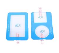 Cuifati Tempered Glass Screen Protector for Osmo Action 6, Precise Fit 9H Hardness 0.2mm Ultra Thin, with Water Oil Proof Coating, for Action Camera Lens Display Protection