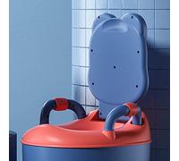 Cuifati Toddler Potty Portable Travel Toilet Eco-Friendly PP Training Potty for Kids, Sturdy and Durable (Blue)