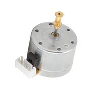Cuifati Turntable Motor Replacement DC 12V 3 Speed Synchronous Motor for Record Players 33 45 78 RPM Record Recorder Turntable 25mm Mounting Hole CW Rotation