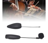 Cuifati UHF Wireless Microphone, 360 Degree Pickup with Noise Reduction for Violin Guitar Cello, Long Distance Transmission Up to 30m, Stable Signal for Stage Performance Recording
