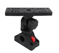Cuifati Universal 360 Degree Rotating Fish Finder Mount Base for Boat Electronics - Removable Nylon Stainless Steel Holder for Depth Sensor GPS Fish Finder