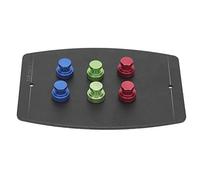 Cuifati Universal PCB Board Holder with 6 Electromagnetic Pins, Circuit Board Soldering Platform for 0.2-1.8mm Thickness, Strong Metal PCB Fixture, Hold By Pins or Grooves, Easy to
