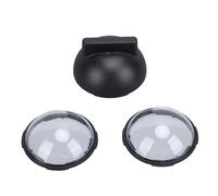 Cuifati Upgraded Premium Lens Guards for Insta - 360 X4, Higher Transparency Tempered Glass Lens Protectors, Anti - Scratch & Shockproof Lens Protector, 2Pcs Lens Guards