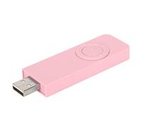 Cuifati USB 2.0 MP3 Player, Digital Music Player with 80 MAh Rechargeable Battery, 3.5mm Earphones, Support 32GB Memory Card Expansion for Running, Gym, Sports (Color) (Pink)