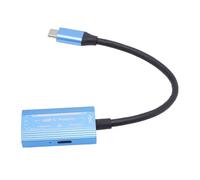 Cuifati USB C to AR Glasses and Charging Adapter, Charge & Play, Supports 4K 60Hz Transmission, Compatible with Thunderbird Ari Series, Steam Deck, ROG Ally, Legion Go, Switch
