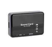 Cuifati USB External Sound Card, 192kHz 32bit DAC Virtual 7.1 Surround Sound for Gaming PC, with 3.5mm Headphone Jack and 24dB Boost