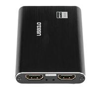 Cuifati Video Card USB 3.0 4K 1080P 60Hz Game Recording Live Streaming Box with UVC UAC Protocol for Wins OS X