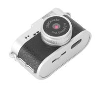 Cuifati Vintage Digital Camera 2K FHD Video 2MP Photos Compact Small Camera with 1.47 Inch Color Screen and LED Fill Light, 32GB Card, Mini Keychain, Great Gift Idea (Black)