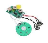 Cuifati Voice Recording Module, 120 Seconds Music or Voice Recorder with Speaker, Key Sensing Control, for Greeting Cards Present Boxes Toys