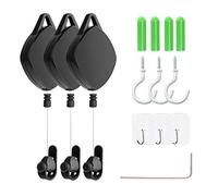 Cuifati VR Cable Management System, Silent Cable Manager with Noise Reduction ForHTC Vive Rift S PS Valve Index (B)