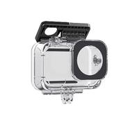 Cuifati Water Proof Diving Housing, Transparent Protective Case with High Elasticity Rubber Seal, 60M Underwater Dive Case with Reinforced Tempered Glass Lens Cover Anti Fog Inserts
