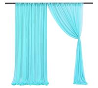 Cuifati Wedding Background Curtain Romantic Pure Draping for Elegant Screen on Wedding Celebration for Celebration (3)