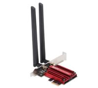 Cuifati WiFi 6 PCIe WiFi Card, PCIe Wireless Network Card, Dual Band PC Wireless with Bluetooth 5.2, Low Latency, WPA3, Low Profile Bracket, for Window 10/11