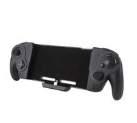 Cuifati Wireless Controller for SwitchOLED, One - Piece Joypad for Handheld Mode with Adjustable Turbo Vibration, Programmable Macro, RGB Light (Black)