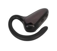 Cuifati Wireless Headset V5.0 Bluetooth Bone Conduction Handsfree Earpiece Noise Cancelling Single Ear Headphone with Built in Mic for Business Driving Sporting 200h Standby (Black)