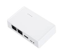 Cuifati Wireless Print Server for Sharing 4 USB Printers, 10 / 100Mbps LAN Bridge Sharing Wired Wireless Standalone Modes, USB 2.0 Print Server for Window, OS X Printers