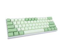 Cuifati Wireless RGB Mechanical Keyboard, BT 2.4Ghz Wired Gaming Keyboard with Blue Switch, Compact 61 Key Keyboard, for Work and Gaming, Hot Swappable (Green)