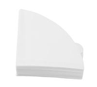 Cuifati Wood Pulp Coffee Filters Cone for Drip Coffee Maker, 100 Pcs Soft Texture Filter Papers for Improved Taste, Eco-Friendly, Wide Applicability for Home Office Travel (V02 White 100pcs)