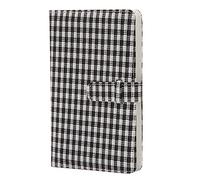 Cuifati Woven Pattern Photo Album 96 Pockets for Mini 12, 3in Mini Photo Book for 11 12, Holds 96 Photos, Credit Cards, Cinema Tickets & Business Cards, PU