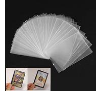 Cuigu 100pcs / Set of Cards with Transparent Magic Sleeves - Card Protector for Poker Tarot Cards - Three Kingdoms, plastic, transparent, C