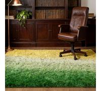 CUIMEI Area Rugs Large 80 x 335 cm, Non Shedding, Anti Slip, Modern Super Soft Thick Pile, Machine Washable, For Living Room Modern Rugs for Living Room, Green