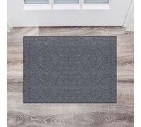 CUIMEI Hall Runner Rug Runner 40 x 140 cm Non-Slip Stain-Resistant Non Slip Matkitchen Runner Rug with Non-Slip Rubber Backed for Entryway Indoor, Dark Grey