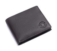 Cuir London Cow and Buffalo Leather RFID Wallet for Men | Premium, Durable, and Stylish | Features Compartments for Cards, Cash, and IDs -Exudes Sophistication and Rugged Charm, Minimalist Look