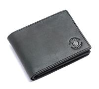Cuir London Genuine Grey NDM Wallet for Men | Buff and Cow Leather, Features 6 Pockets, Including a Convenient Coin Pocket and 7 Card Slots | Perfect for Everyday Use, 11.5x9 cm, Grey