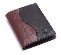 Cuir London Premium Leather Wallet | RFID Blocking, Bifold, Travel Wallet | Secure, Stylish - Ample Space for Cards, Cash, and IDs, A Touch of Elegance to Your Everyday Essentials - 11.5 x 9 cm