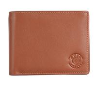 Cuir London RFID Wallet for Men | Premium Leather, Features Multiple Card Slots and a Convenient Coin Pocket | Suitable for Both Casual Outings and Formal Occasions, Brown, 11.5x9 cm