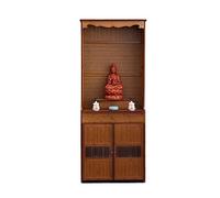 CUISGOR Altar Table Buddhist Vertical Cabinet, Nanzhu Household Economic Shrine Offering Table, Guanyin Wealth God Offering Table, Buddhist Cabinet Offering Cabinet Butsudan(155cm)