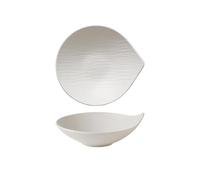 CUISGOR Ceramic Dinner Plates 7-inch Creative Ceramic Salad Bowl Special-Shaped Dessert Fruit Appetizer Service Hotel Restaurant Tableware Dining Plates(7 in,B)