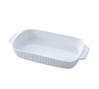 CUISGOR Ceramic Dinner Plates Ceramic Baking Mold Oven Special Cheese Pizza Pasta Plate Western Food Vegetable Household Tableware Dining Plates(S)