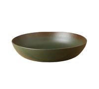 CUISGOR Ceramic Dinner Plates Creative Plate Deep Plate Japanese Style Ceramic Dish Plate Home Snack Pasta Bowl Dining Plates(A)