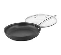 Cuisinart 12-Inch Skillet, Nonstick-Hard-Anodized with Glass Cover, 622-30GP1