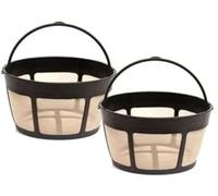 Cuisinart 2 Pack Gtf-B Gold Tone Coffee Filter 8-12 Cup Permanent Basket Style