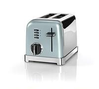 Cuisinart 2 slice toaster, Wide slots, ideal for thick bread and bagels, 6 browning levels plus defrost, Wide slots, High lift lever, Matching kettle available, Light pistachio